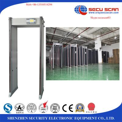 China Wifi Network Connection Door Frame Metal Detector Big Size Lcd Display for sale