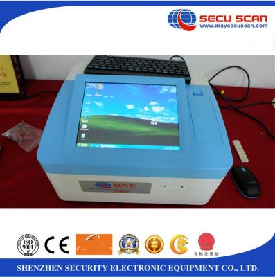 China IMS Technology Table Explosive Detection System 10 Inch TFT Color Touch Screen for sale