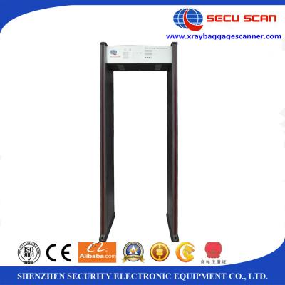China 10W 18 Zones Portable Walk Through Metal Detectors 12 Months Warranty ISO for sale