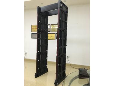 China Paseo multi portátil del detector de metales del marco de puerta de la zona a través con la red de Wifi en venta