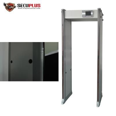 China Waterproof Multi Zones Security Metal Detector Gate With Led Light for sale