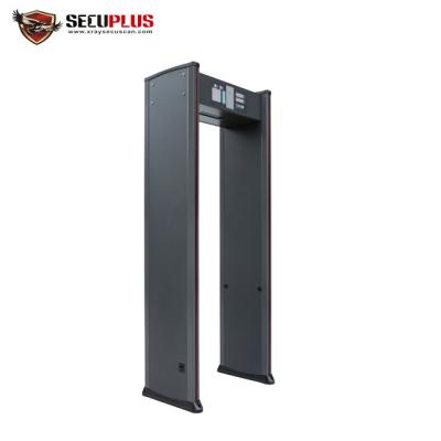 China High Sensitivity Walk Through Scanner Indoor Two LED Light Bars For Security Check for sale