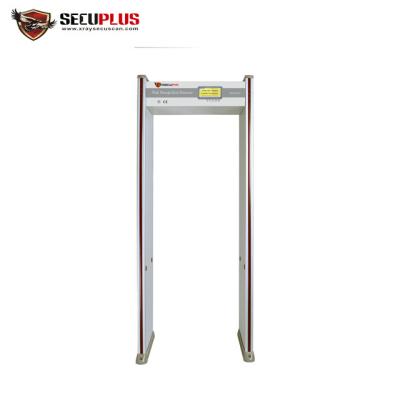 China 24 Zones Walk Through Metal Detector , Archway Metal Detector With LCD Display for sale