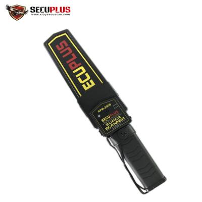 China Portable Handheld Metal Detector Wand 9v Battery For Transportation Terminals for sale
