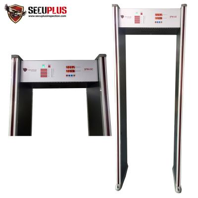 China Indoor use walk through metal detectors SPW-IIIC for Hospital/Bank/Hotel use for sale