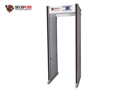 China Quick Infrared Body Temperature Walk Through Metal Detector Gate With Remote Control for sale