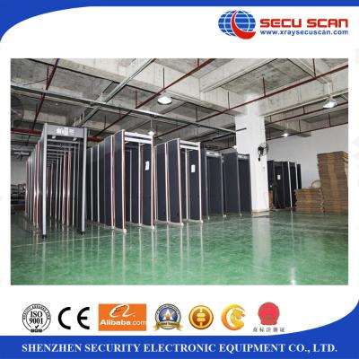 China Indoor Walk Through Metal Detector Door Frame For Airport Check for sale