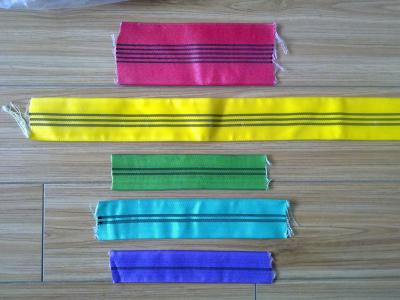 China Weiches orange doppeltes Rundschlinge-Abdeckungs-Polyester-Material EN1492-2 für Riemen zu verkaufen