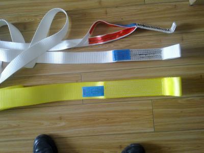 China 7 To 1 Safety Factor Lifting Slings , 3000kg Webbing Lifting Slings With Blue Label for sale