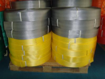 China High Tensile Patterned Polyester Webbing For Trailer Tie Down Straps for sale