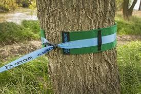 China Capacidade personalizada da resistência de desgaste da corda de Slackline da segurança da proteção da árvore à venda