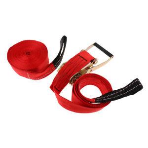 China Balance Training Polyester Tight Rope Strap , WLL 30KN Ratchet Strap Tightrope for sale