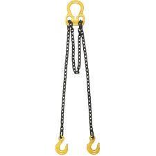 China Heavy Duty G80 Rigging Lifting Chain Slings CE Approved For Drag Chain / Marine for sale