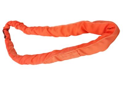 China 50T Heavy Duty Polyester Lifting Sling Endless Round Sling For Port Loading Unloading for sale