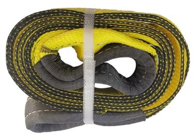 China 100% Polyester Heavy Duty Tow Straps Emergency Off Road Truck Accessories for sale
