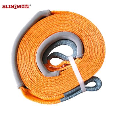 China Car Traction Nylon Heavy Duty Tow Straps for Truck Kinetic Recovery for sale