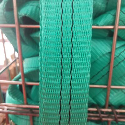 China 300mm Width 12t Polyester Webbing Roll Flat Pattern for sale