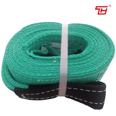 China Truck Emergency Snatch Polyester Heavy Tow Strap Capacity 1T 20T for sale