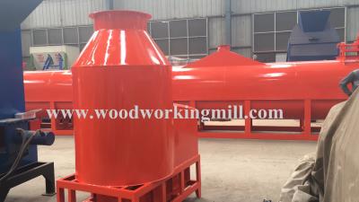 China Wood shaving dryer machine with hot air recycle design for sale