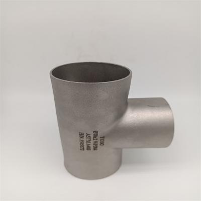 China Butt-Welding Steel Pipe Stainless Equal Tee Pipe Fittings Equal Round 90°Tee en venta