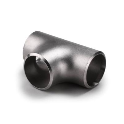 China Factory Price Incoloy800H Nickel Alloy Steel Pipe Fittings BW Equal Tee ASME B16.9 for sale