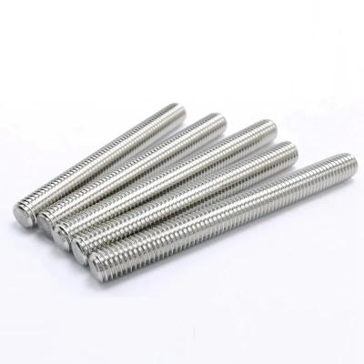 Chine JIS ASTM A453 Gr 660 32750 32760 2205 N08020 N4400 alloy steel M100 Phosphated stud bolt Thread rod à vendre