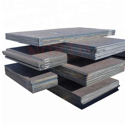 China Carbon Steel Hot Rolled Sheet Black Q235B Q355B Steel ST37 ST52 Mild Steel Sheet Plate for sale