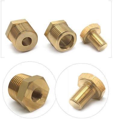 China China supplier cnc Pipe insert customized brass pipe fittings joint for sale