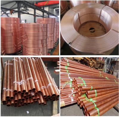 Chine Le nickel de cuivre pur rouge de l'en cuivre 99% sifflent le prix de tubes de cuivre/tuyau 1/4 de 20mm 25mm à vendre