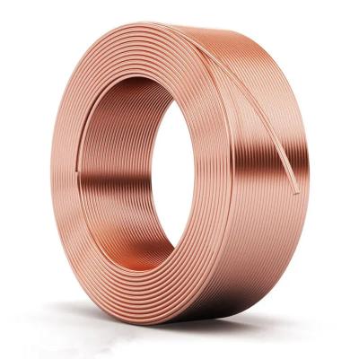 China Brass Pipe Red Copper Tube 99.99 Seamless Copper Pipes T1 T2 T3 C11000 for sale