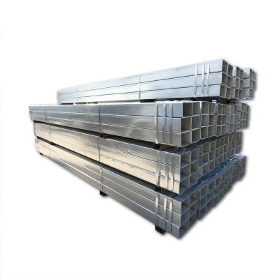 China 40x40mm Hot Dipped Galvanized Round Square Tube 4x4 Inch Galvanized Square Steel Pipe GI Tube for sale
