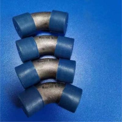 중국 Steel Pipe Fittings Elbow LR Nickel Alloy ASTM B366 N04400 Monel 400 90 Degree Elbow 판매용