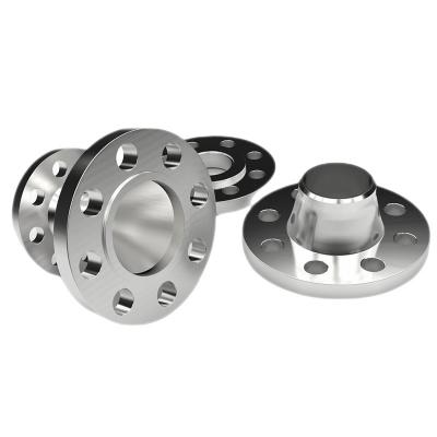 China Seamless Alloy Steel Flange for Oil Gas Pipeline Class 150 300 600 Forged Flange Pipe Fitting for sale