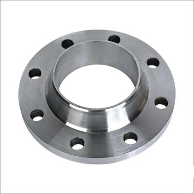 China ASME B16.5 Carbon Steel Flange Hot Dip Galvanized Weld Neck Flange Class 150 SCH40 for sale