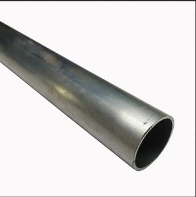 China 6082-T6 Aluminium Alloy Round Pipe 25mm 30mm Silver Powder Coated Aluminum Tube for sale