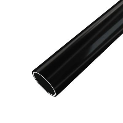 China PE Coated Steel Pipe 8 Feet Long Black Composite Galvanized Electric Steel Pipes for sale