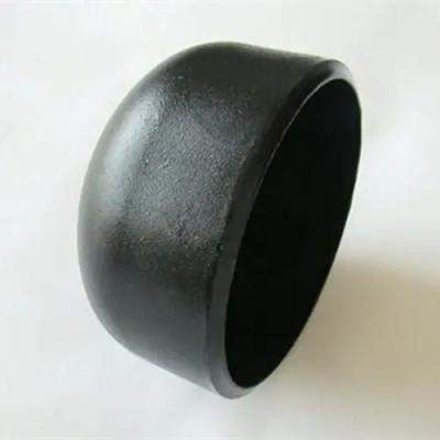 China Alloy Steel Fitting 10'' SCH80 Seamless Steel Pipe Cap ASTM A234 WP11 Welded Cap for sale