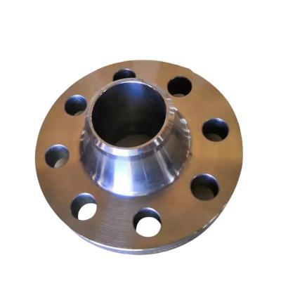 China ASME B16.5 UNSS32205 Super Duplex Flanges 3'' 900lb Sch80 Forged WN Stainless Steel Flange for sale