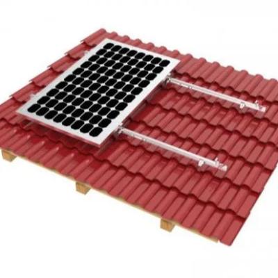 Китай TOBO Hot Sales Aluminum Solar Roof Mounting Brackets Photovoltaic Bracket System For Glazed Tile Rooftop продается