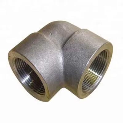 China Forged Hot Sales 15x1M1F 90 Degree LR Elbow Class 3000 ASME B16.11 nPT Thread for sale
