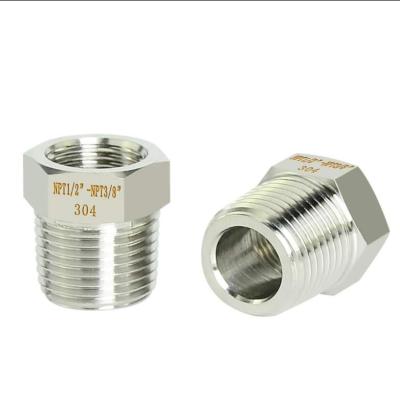 China Forged Pipe Fittings Bushing NPT Male Female Thread CUNI C71500 C70600 for sale