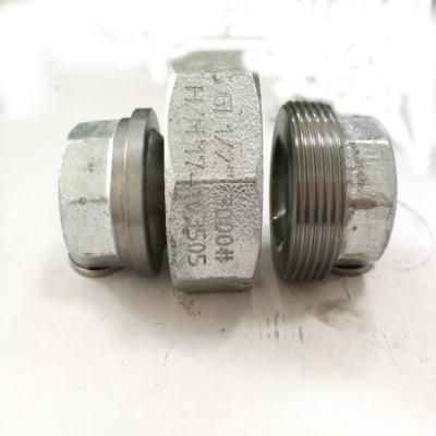 China Forged Pipe Fittings Threaded Union Stainless Steel Male, Female Octagonal Union SS304 for sale