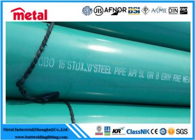 China SEAMLESS PIPE 6” SCH 80  API 5L X52 PSL1 EXTERNAL COATING 3PP DIN 30678 for sale