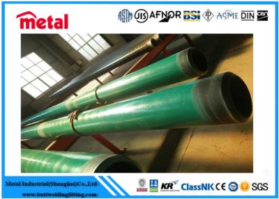 China Tubería de acero de acero inconsútil de la capa del tubo 3LPE del API con el estándar DIN30670 en venta