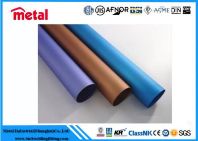 China 6061 - T6 Aluminum Alloy Pipe ISO / RoHS / SGS Certification ANIS B36 19 for sale