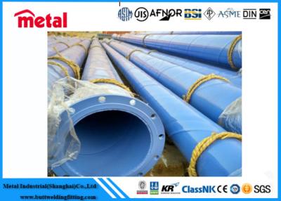 China Seamless Epoxy Coated Ductile Iron Pipe , 3lpe Coating Thickness Coated Carbon Steel Pipe for sale