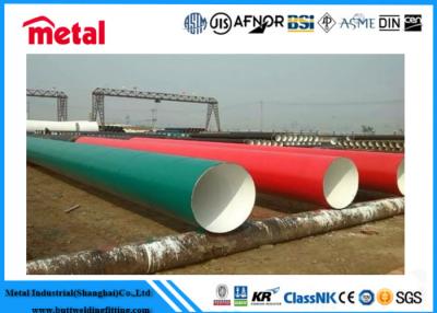 China 3LPE LSAW 24 INCH Coated Steel Pipe WT 14.3MM For Gas / Oil Transportation for sale