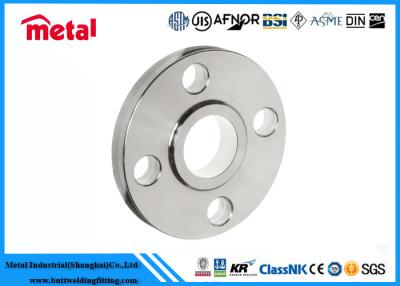 China Class 900 Weld Neck Orifice Flange , Oil / Gas System Threaded Reducing Flange for sale