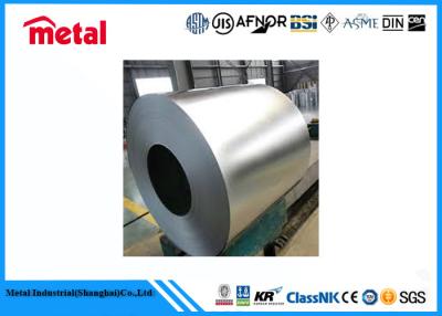 China Thin Metal Strip Cold Rolled Galvanized Steel Coil , 2B / BA / NO.4 Galvanized Steel Sheet for sale