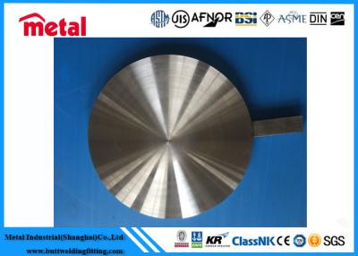 China Forged Spade Spectacle Blind Flange Alloy 825 Inconel Pipe Fittings For Gas for sale